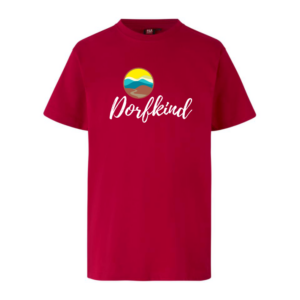 Dorfkind "Kids" Shirt in Rot