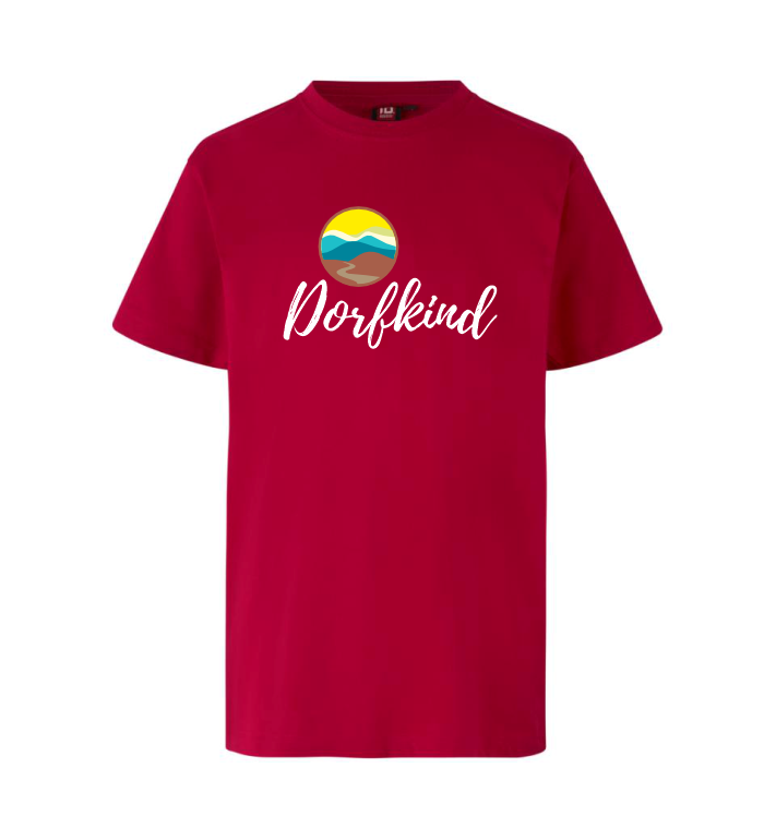 Dorfkind "Kids" Shirt in Rot